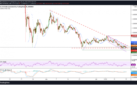 IOTA 价格分析：MIOTA 面临 16% 的抛售风险
