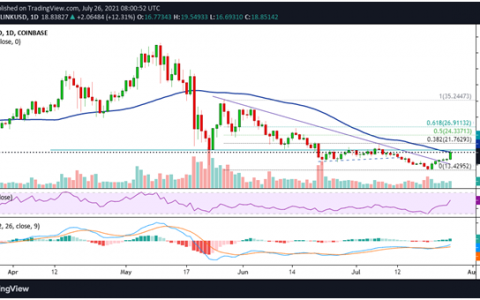 Chainlink 价格上涨 13%，看涨者将目光投向 20 美元