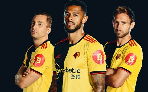 沃特福德足团队本赛季将穿着狗狗币球衣