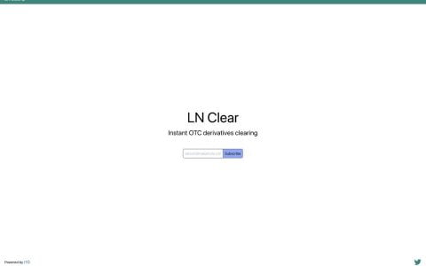 读懂闪电网络生态 LN Clear 如何实现比特币 OTC 衍生品即时清算