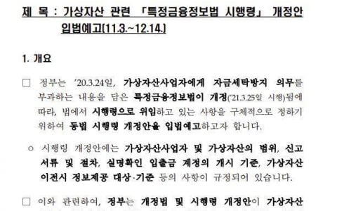 一文速览韩国特金法实施条例最新解读