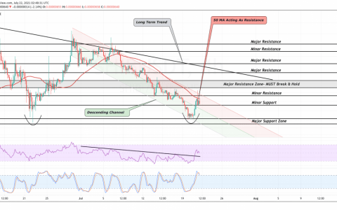 SHIBA 价格分析：Shiba Inu (SHIBA) 打印潜在的三重底