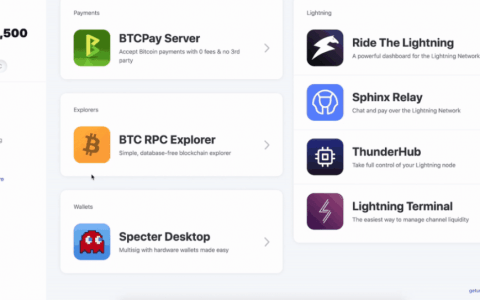 Umbrel 推出允许运行个人比特币和闪电节点的操作系统