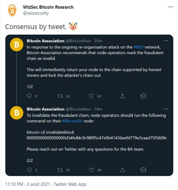 遭受 51% 攻击的加密货币之王：比特币 SV (BSV)，停止还是什至？