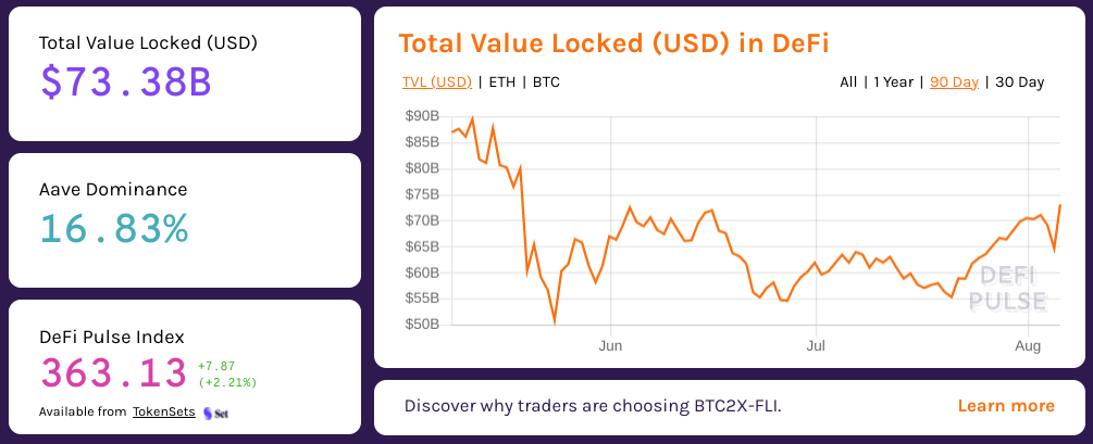 本周 DeFi – 8 月 6 日