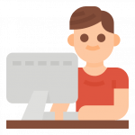 在线经纪人图标