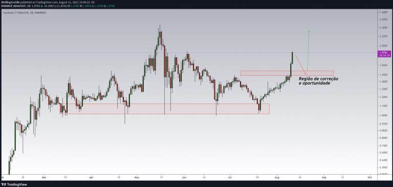 ADA 在不到 1 个月内上涨了 80%