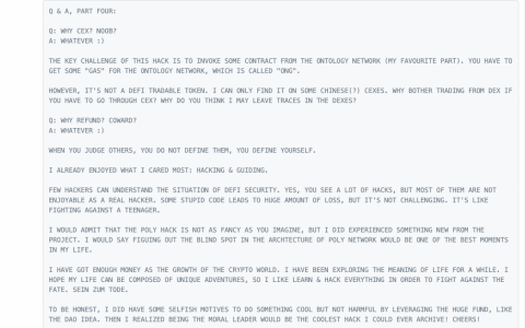 几乎所有从 Poly Network 被盗的 6 亿美元被追回