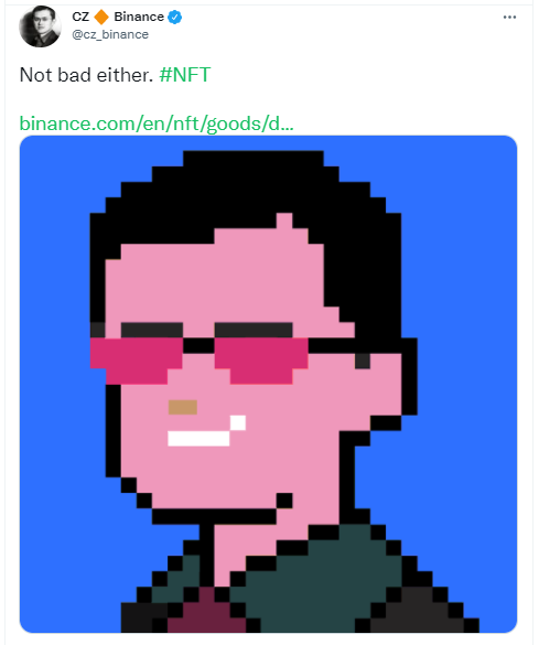 币安 CEO 的 NFT “Mr.CZ Punks”卖了多少钱？