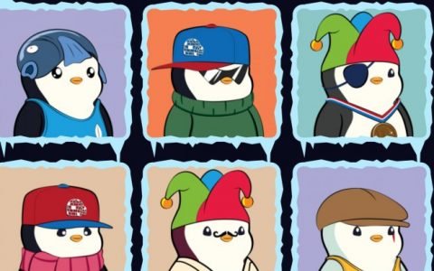 单日销售额超过1100 万美元爆红的NFT「胖企鹅」成功登顶