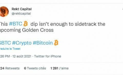 2021 年 8 月 12 日的比特币 (BTC) – 预计明天的黄金事件