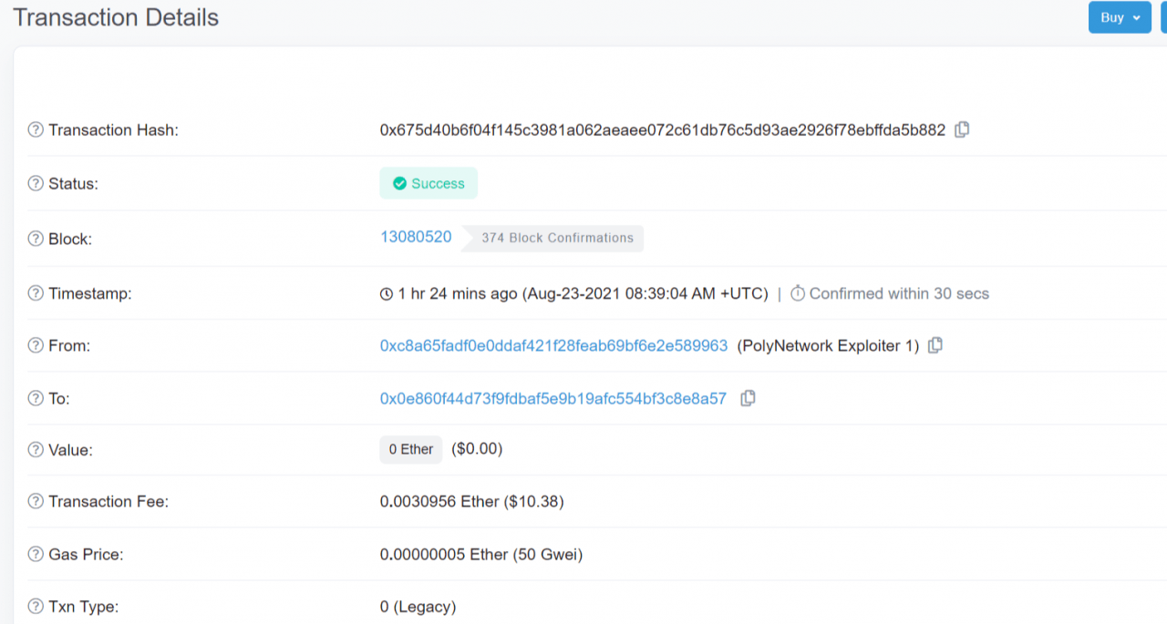 PolyNetwork被黑：最大的 Defi被黑 Saga 迎来了圆满的结局