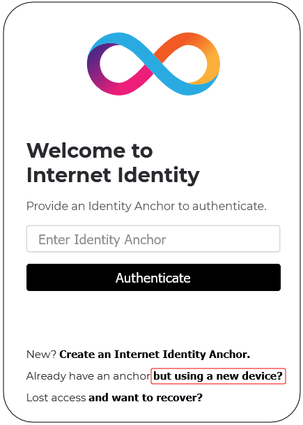Windows Hello 支持添加到 Internet 标识