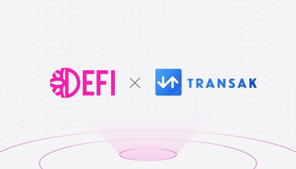 快讯 | Transak 平台提供 $DFI 代币发售