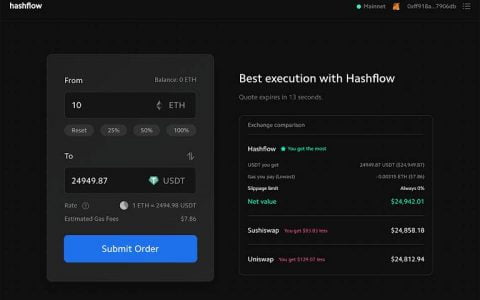 Dragonfly 合伙人：解读去中心化影子经纪机构 Hashflow