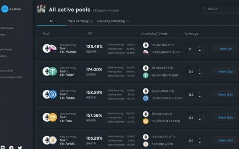 Alpha Finance Lab 创始人：解析产品特性、操作流程与发展规划