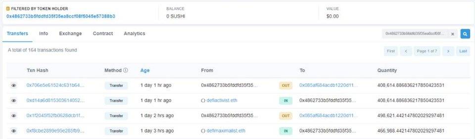 SushiSwap 代币出售提案引社区质疑，或成 DeFi 治理经典案例 | 链捕手