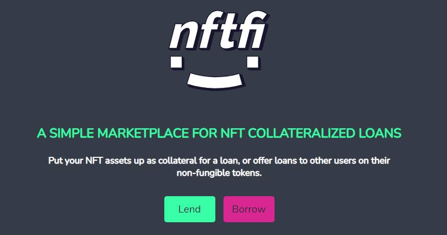 三分钟速览点对点 NFT 抵押借贷平台 NFTfi 