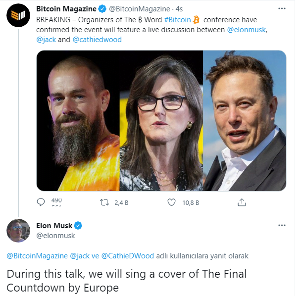 最后一分钟：埃隆马斯克就剩余时间事件发表声明