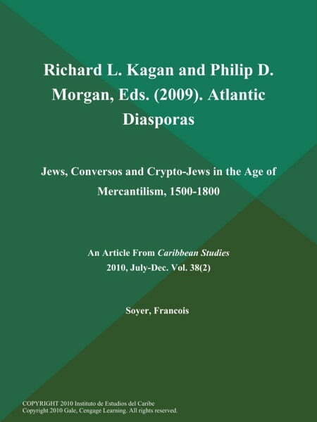 Richard L. Kagan 和 Philip D. Morgan, Eds (2009)。…