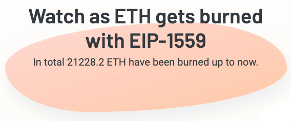 以太坊在五天后已经烧掉了 5700 万欧元，并且正在上涨