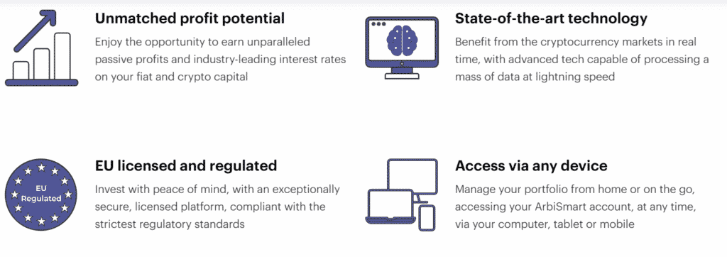 arbismart 功能、平台、经纪人、套利