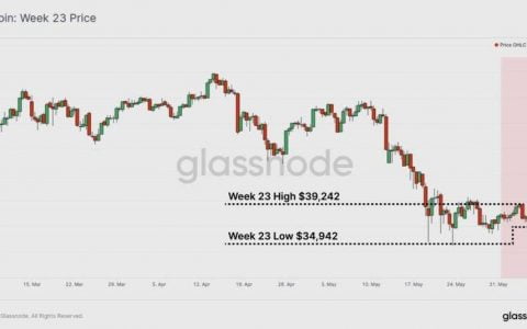 Glassnode：比特币链上活跃回到年初水平，以太坊拥堵消除