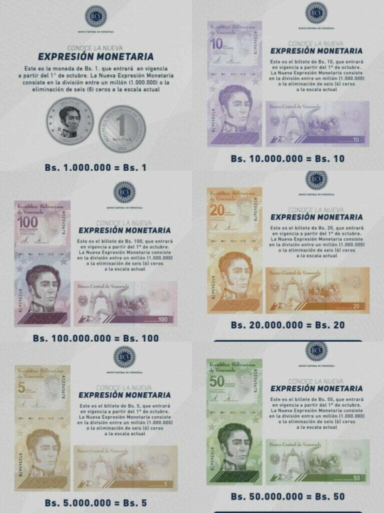 委内瑞拉重复玻利瓦尔换算公式，这是怎么回事？