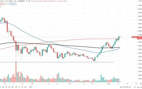 比特币K线走势图标志着牛市的开始