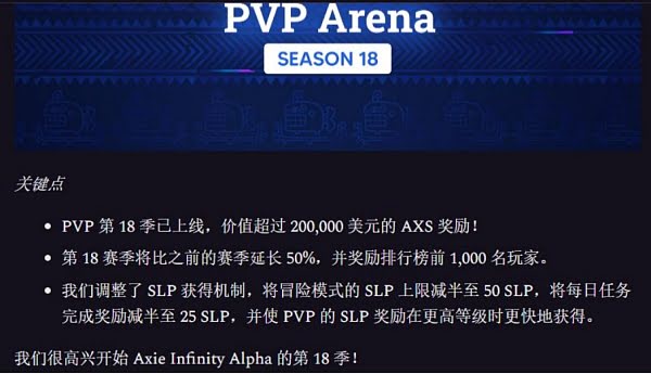 AXS社区金库开启前 一切都只是地平线