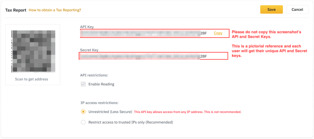 币安推出 API 以履行客户纳税义务