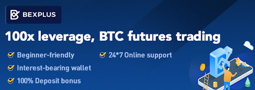 Bexplus 上市 ADA：提供 100 倍杠杆和 100% 存款奖金高达 10 BTC