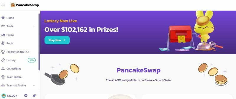 exchange-descentralizada-pancakeswap