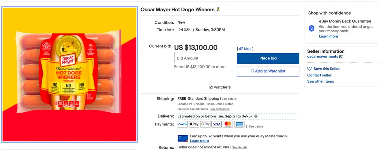 这是第一个受热狗启发的狗狗币，不要错过