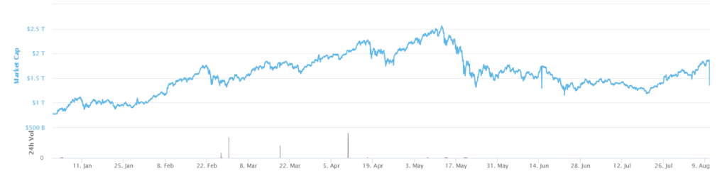 2021 年上半年创造了 2,600 多种新的加密货币