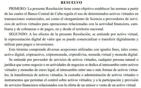古巴承认岛上的比特币和加密货币支付