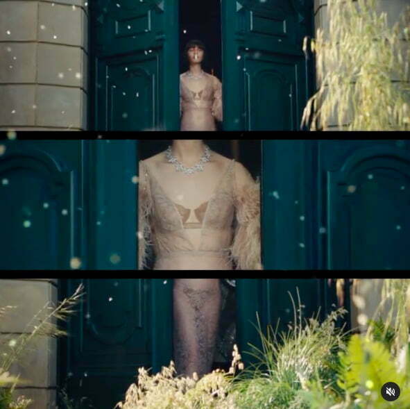 Gucci 在佳士得拍卖行作为 NFT 出售的视频截图。