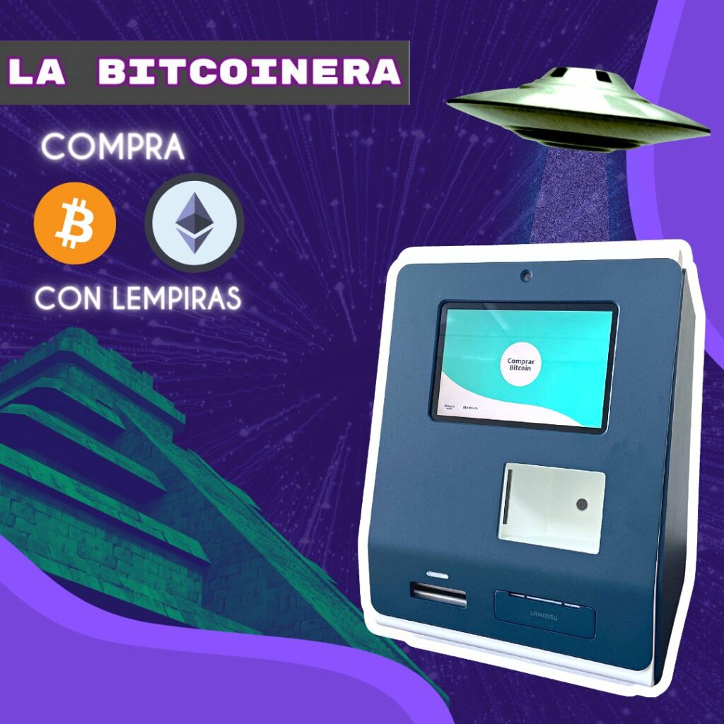 在洪都拉斯安装了第一台比特币和以太币 ATM