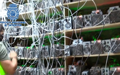 西班牙：警方拆除托莱多比特币矿场