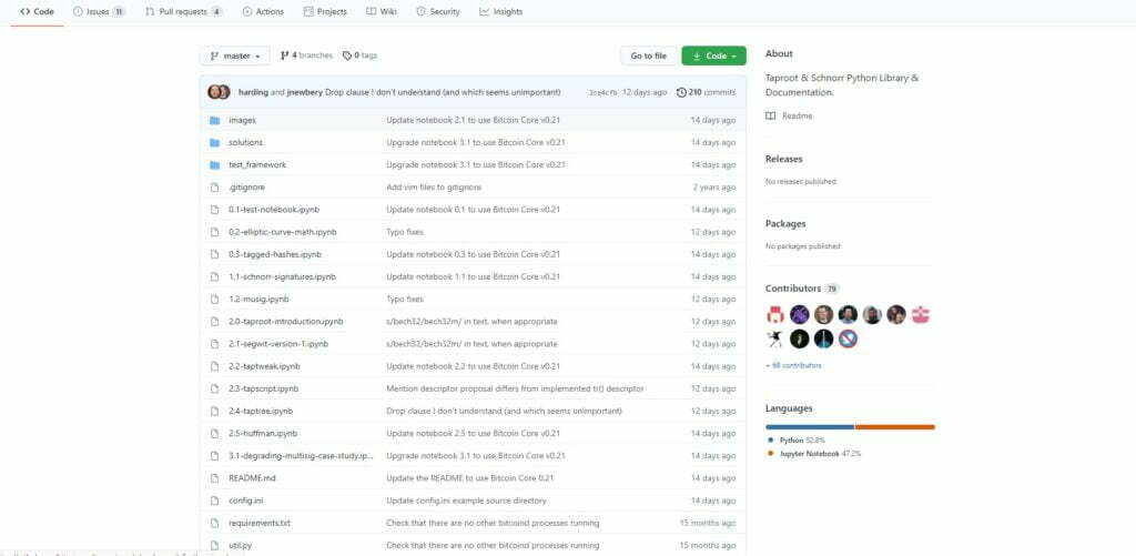 此页面将向你展示如何一步一步地对比特币 Taproot 进行编程