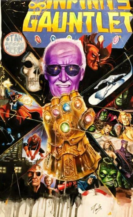 斯坦·李在以太坊上的这些 NFT 中扮成钢铁侠、灭霸和奇异博士