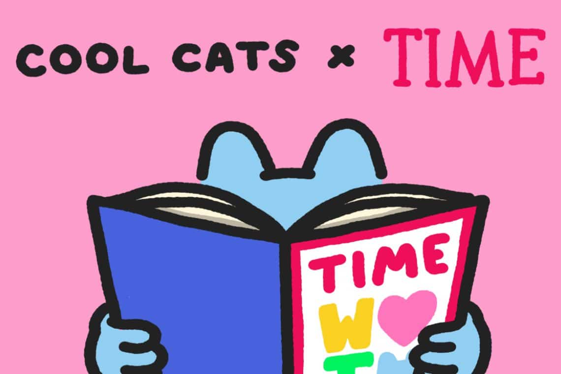 Time, 400 NFT 与 Cool Cats 合作
