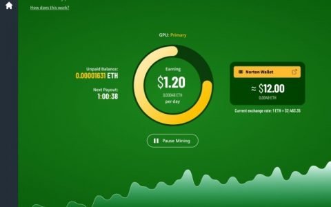 防毒软体也抢攻挖矿商机 Norton 360 添加以太币挖矿功能