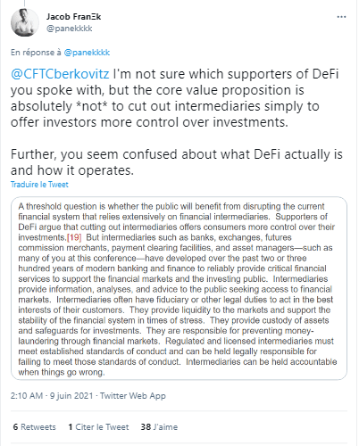 雅各布·弗兰内克 (Jacob Franek) 的出版物 - 来源：Twitter