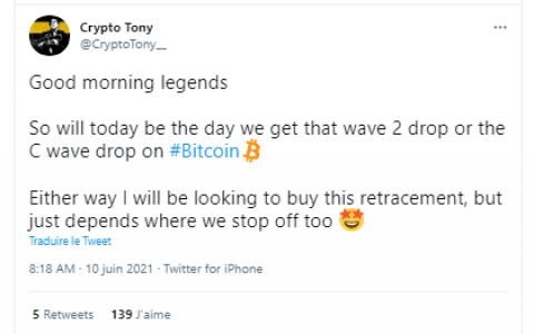 比特币 (BTC) 于 2021 年 6 月 10 日的价格为 38,000 美元 – 销售猎人的肮脏日子