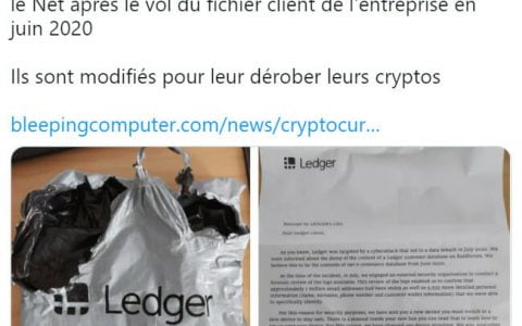 被贩卖且完全被感染的 Ledger – 当心这个想要窃取你的比特币的新骗局