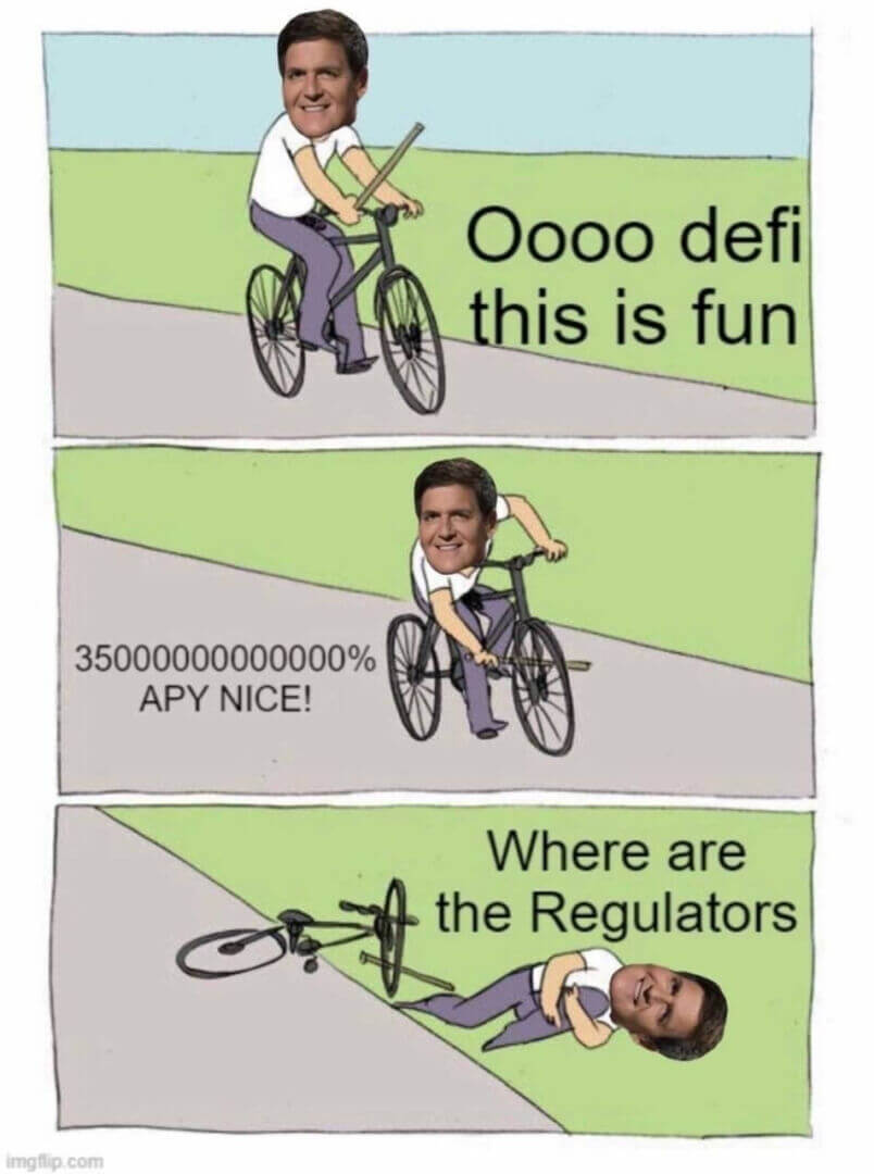 “但监管者在做什么？” 亿万富翁马克库班在押注错误的加密货币后陷入困境