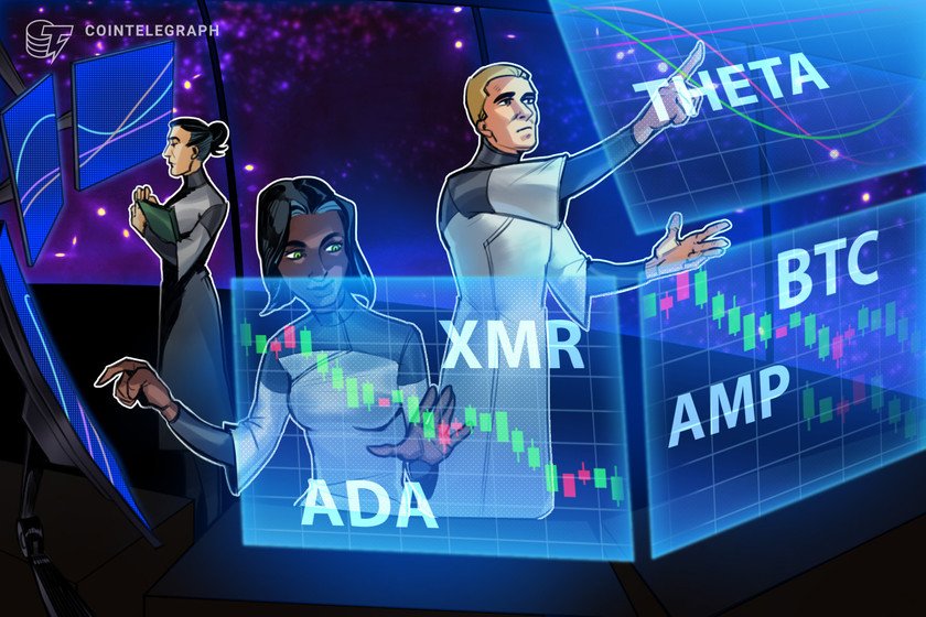 本周最值得关注的 5 种加密货币：BTC、ADA、THETA、XMR、AMP