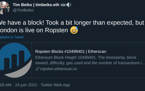 以太坊 2.0 测试网的伦敦更新导致以太坊 (ETH) 的大规模破坏