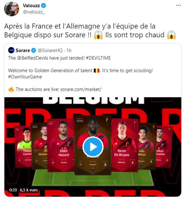 2021 年欧洲杯：来自法国、德国和比利时的玩家的 NFT 卡将在以太坊上收集